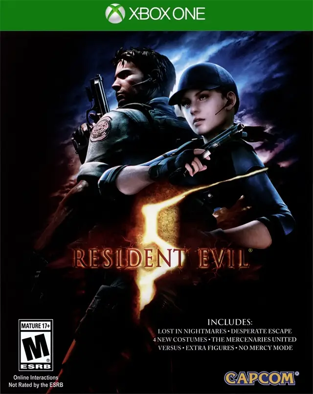 Capa de Resident Evil 5