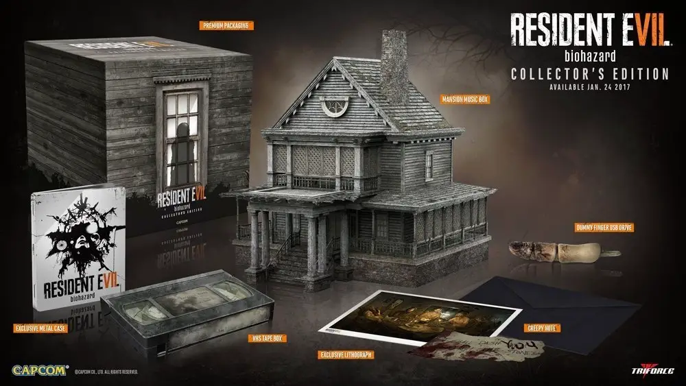Capa de Resident Evil 7: Biohazard [Collector's Edition]