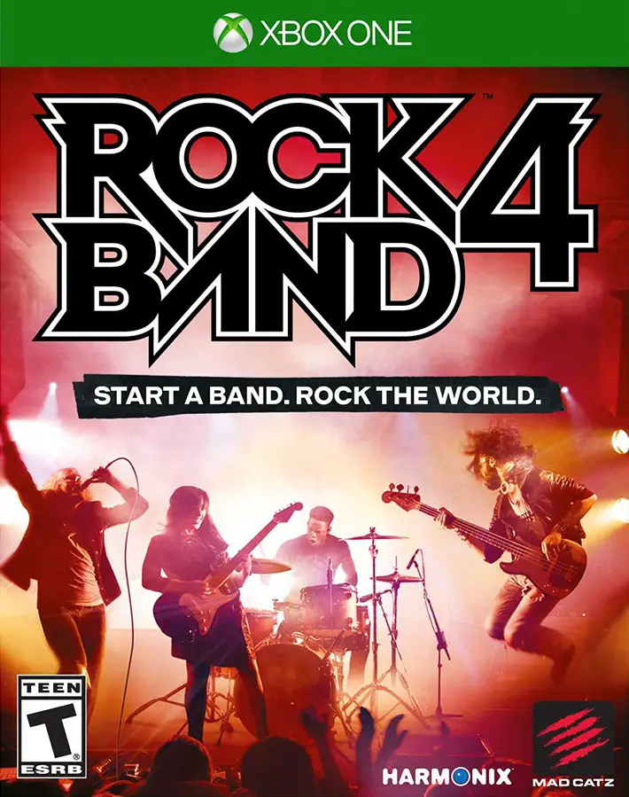 Capa de Rock Band 4