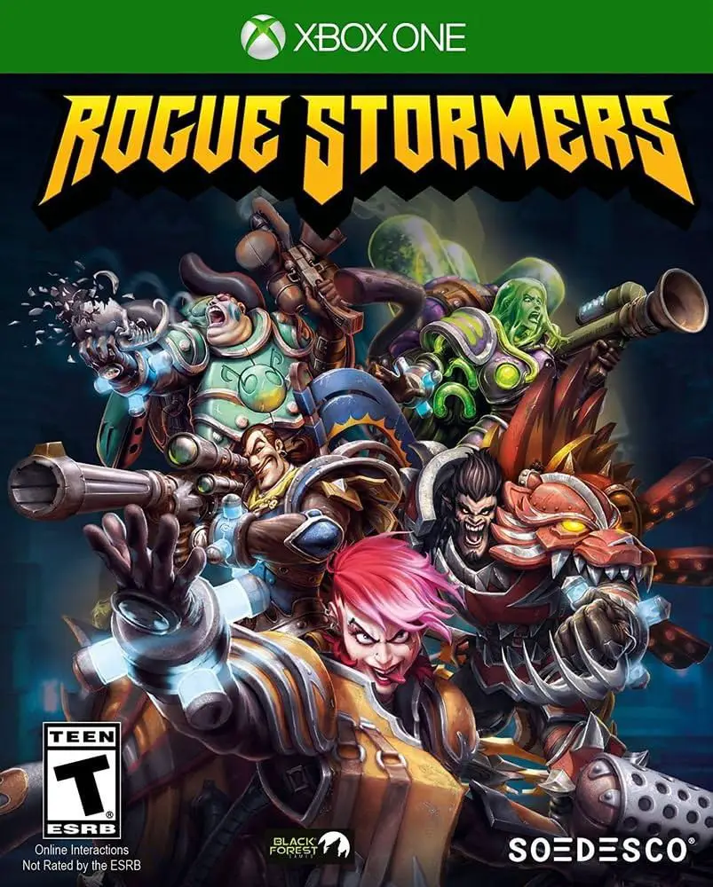 Capa de Rogue Stormers