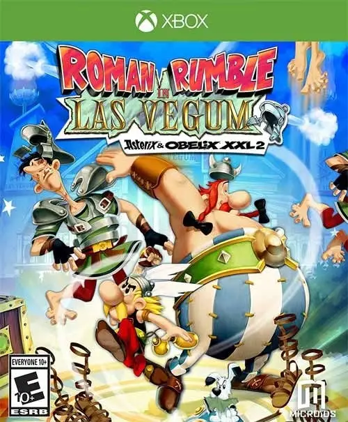Capa de Roman Rumble In Las Vegum - Asterix & Obelix XXL 2