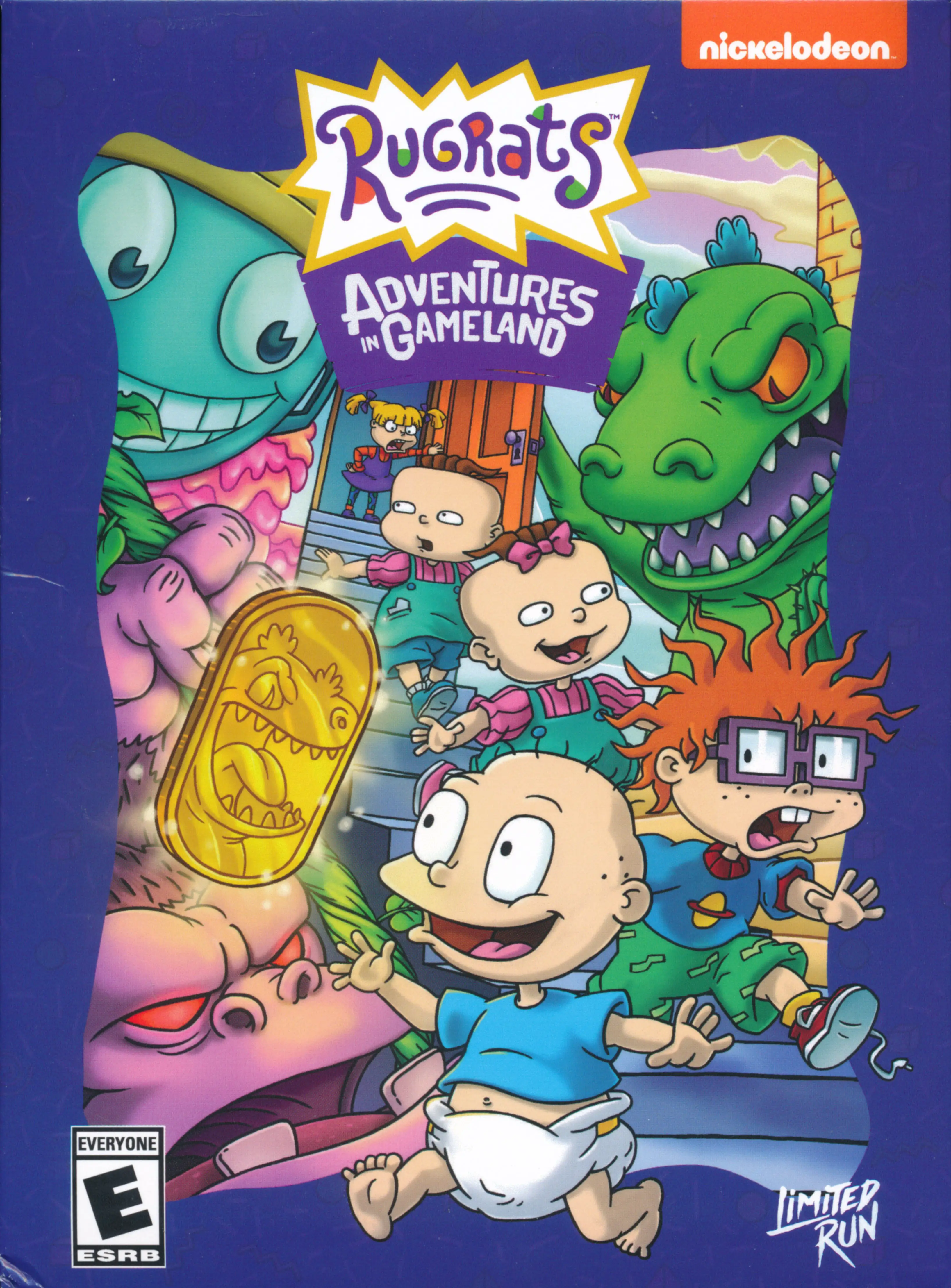 Capa de Rugrats: Adventures In Gameland [VHS Edition]