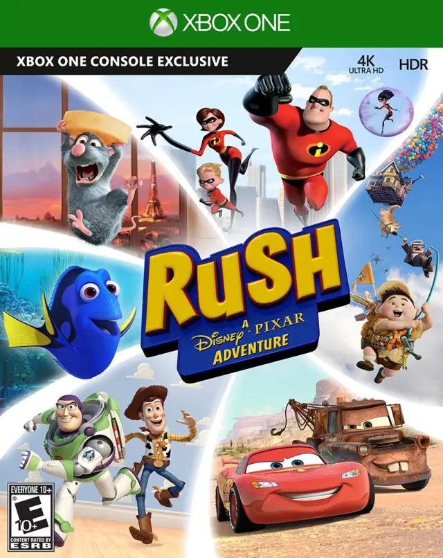Capa de Rush: A Disney / Pixar Adventure