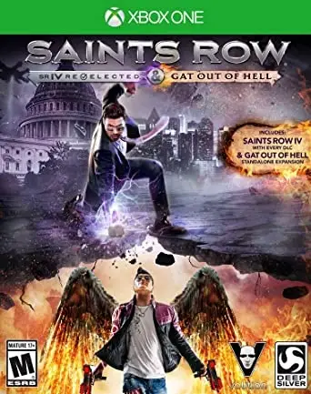Capa de Saints Row IV: Re-Elected & Gat Out of Hell