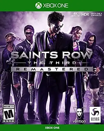 Capa de Saints Row: The Third Remastered