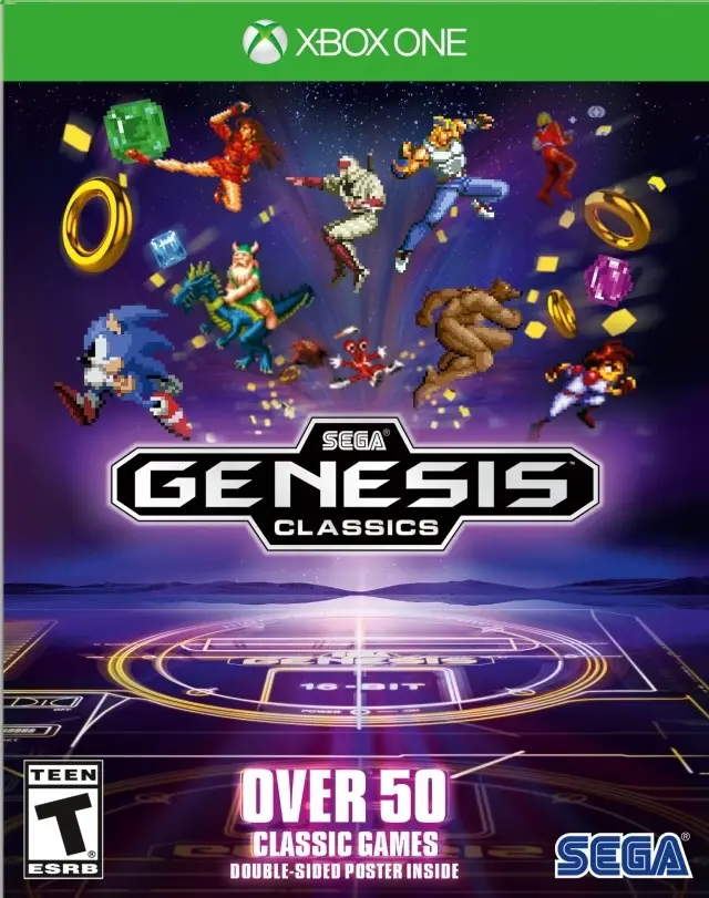 Capa de Sega Genesis Classics