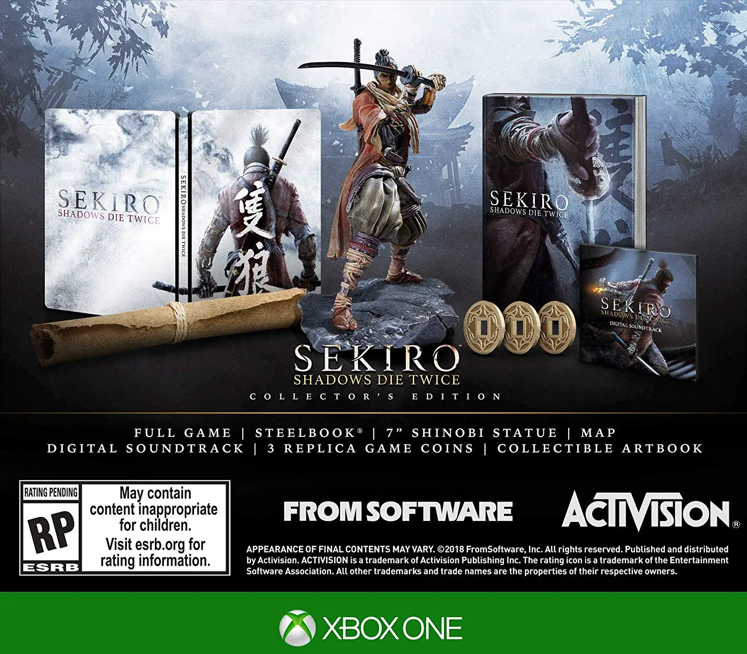Capa de Sekiro: Shadows Die Twice [Collector's Edition]