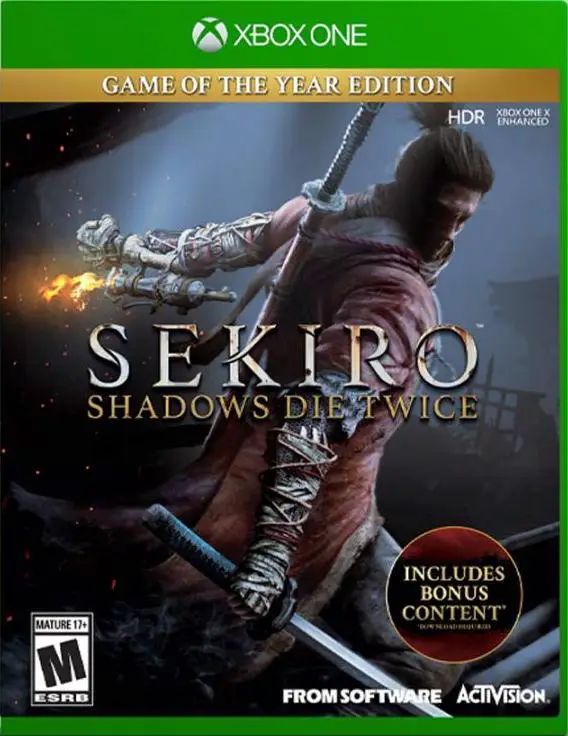 Capa de Sekiro: Shadows Die Twice [Game Of The Year Edition]