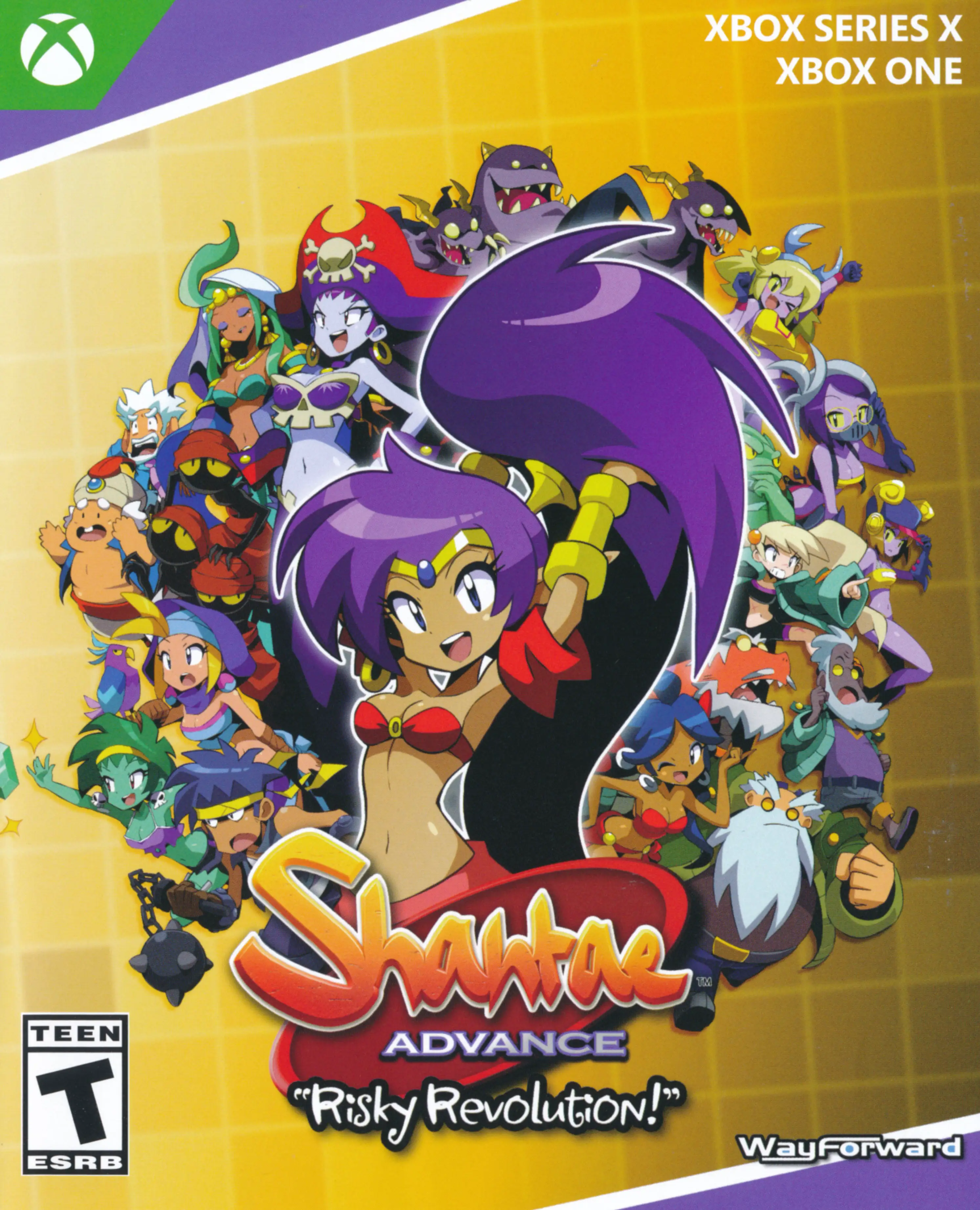 Capa de Shantae Advance: Risky Revolution