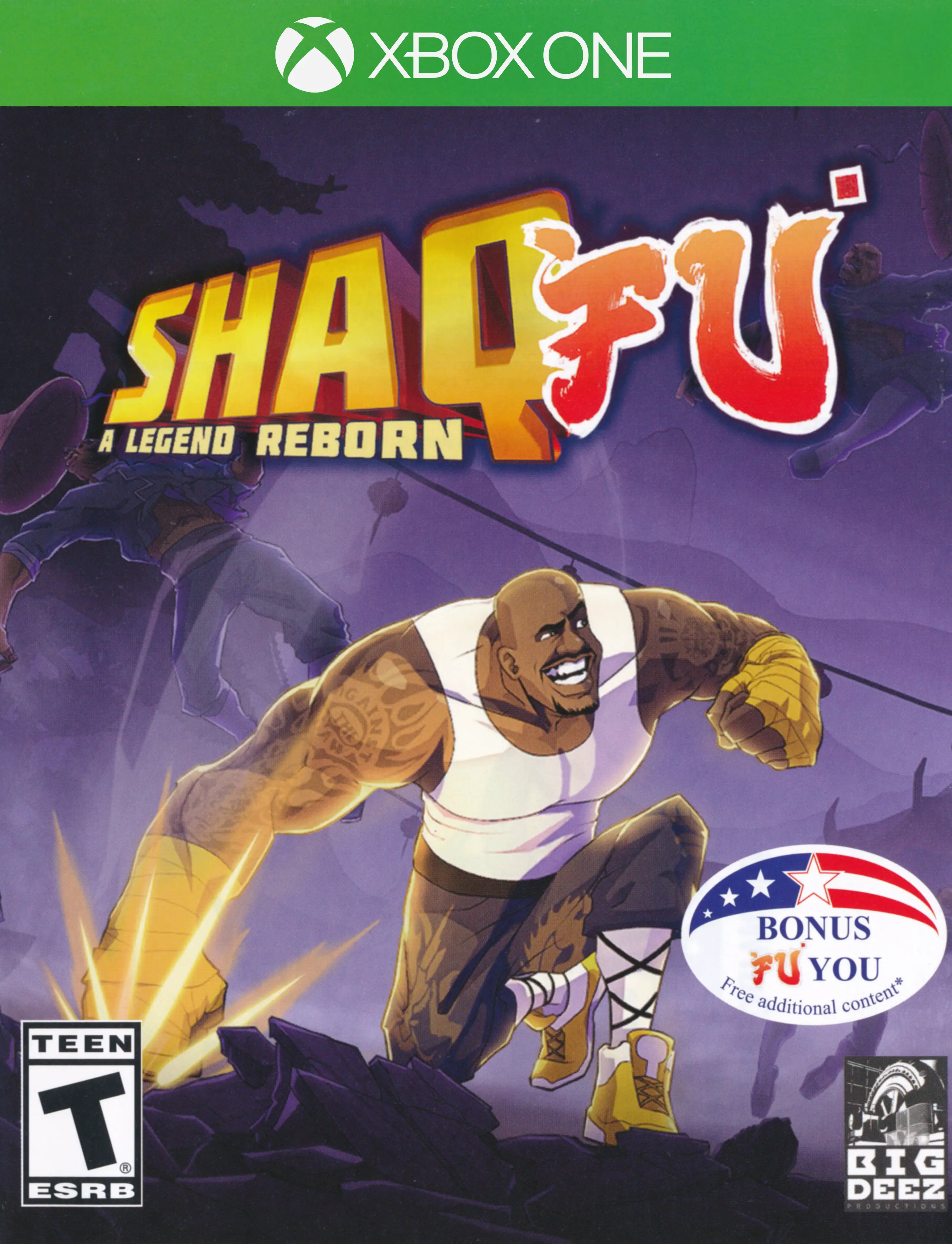 Capa de Shaq Fu: A Legend Reborn