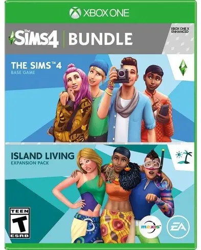 Capa de Sims 4 Bundle: The Sims 4 + Island Living