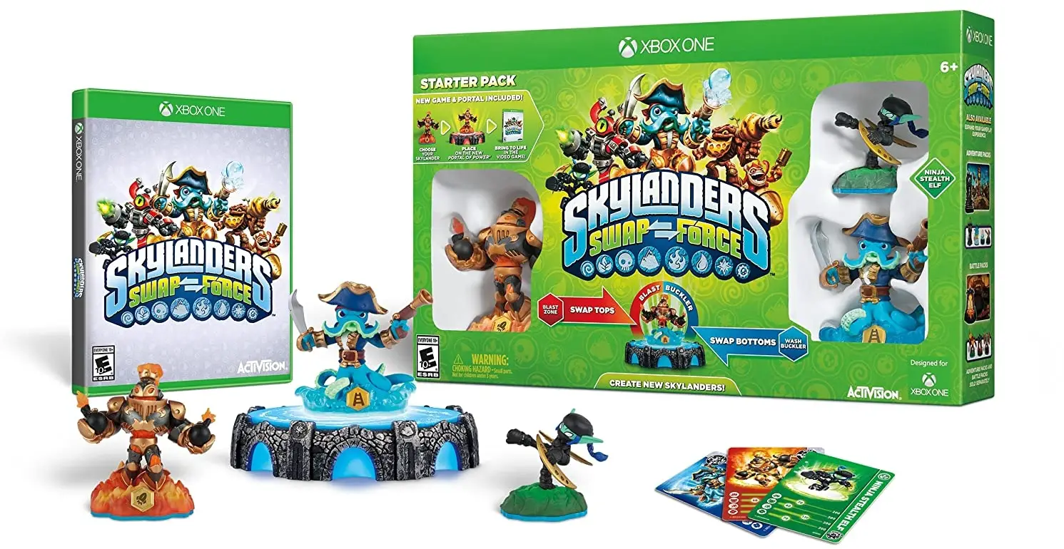Capa de Skylanders Swap Force [Starter Pack]