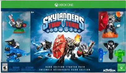 Capa de Skylanders Trap Team [Dark Edition Starter Pack]