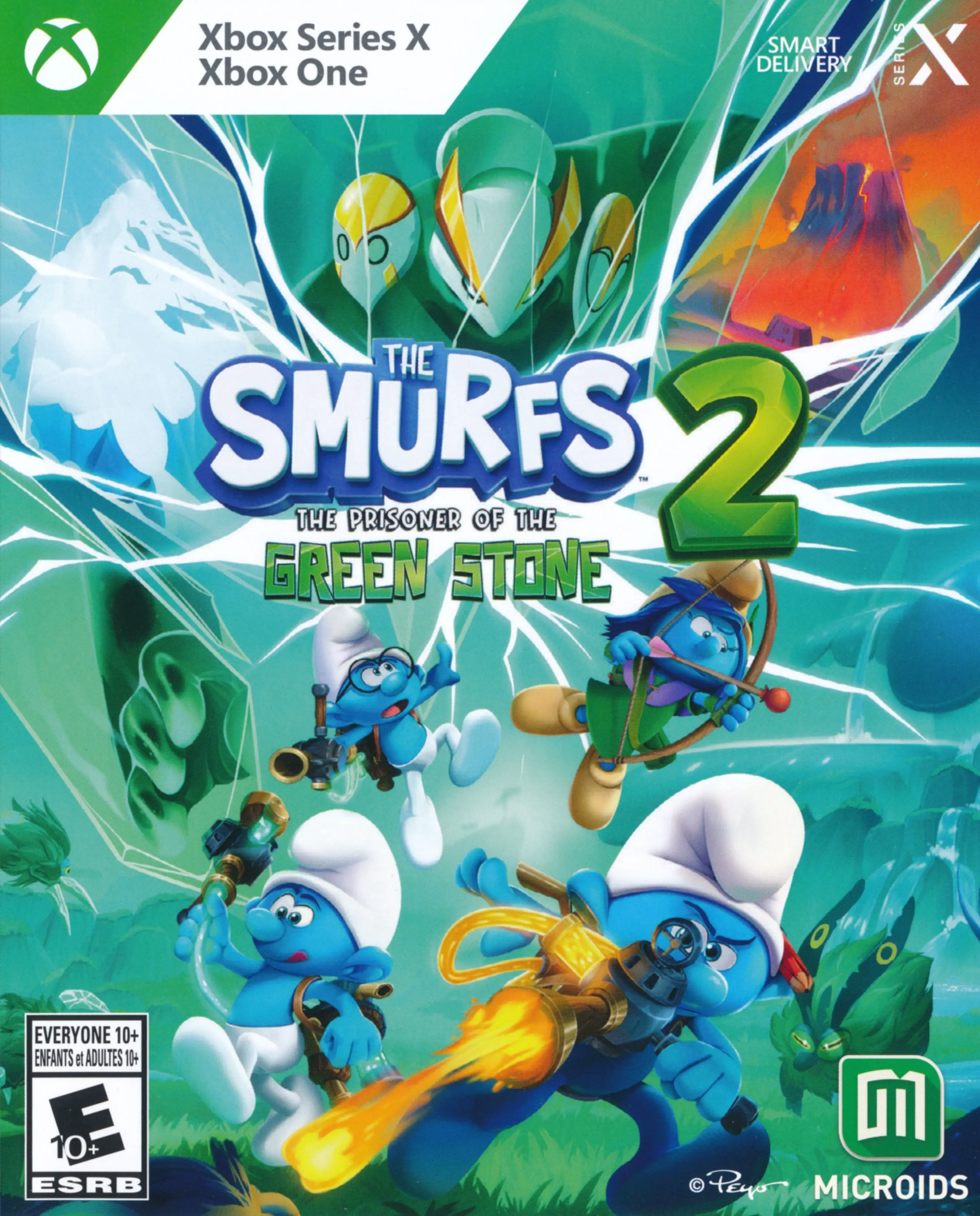 Capa de Smurfs 2: The Prisoner of the Green Stone