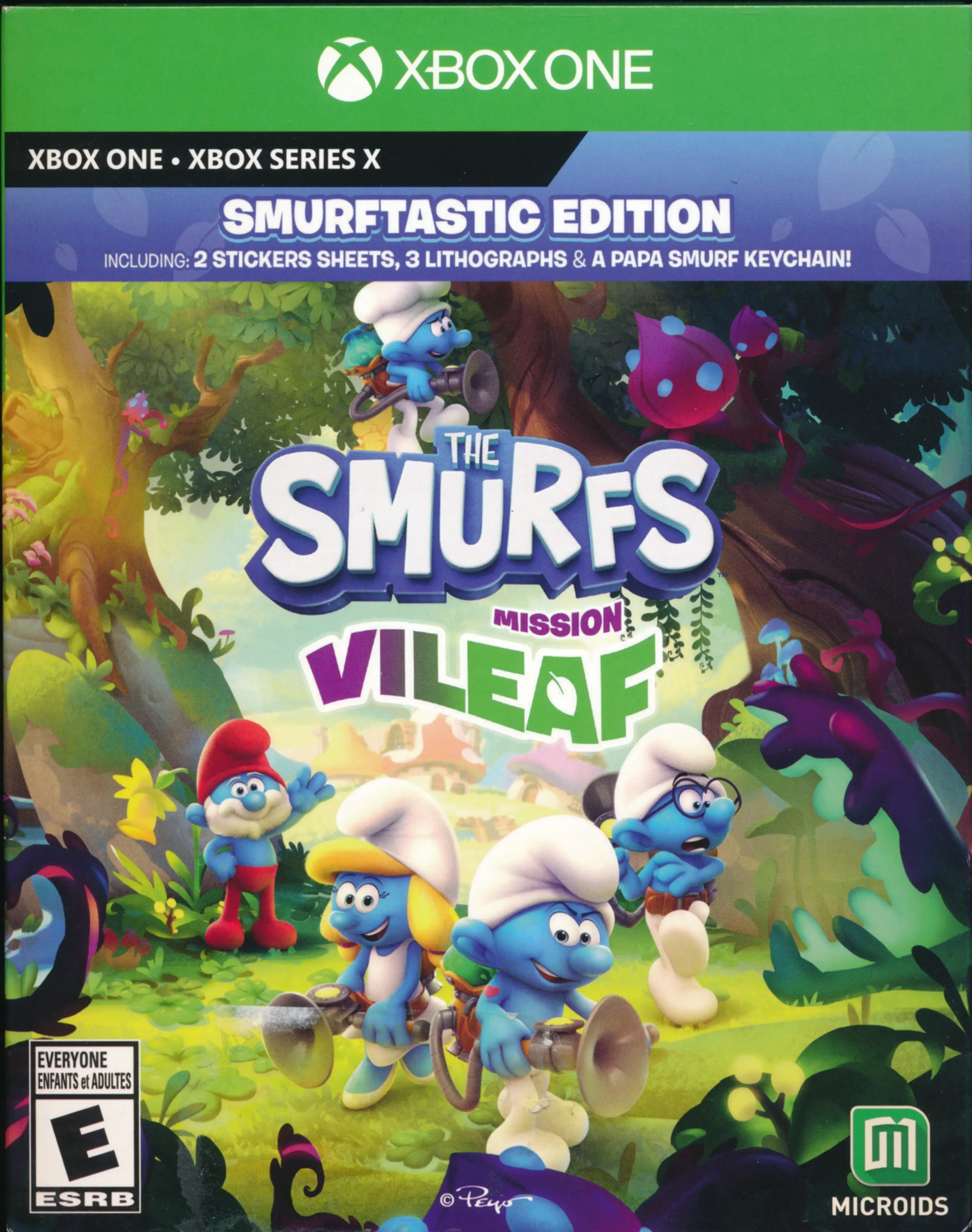 Capa de Smurfs: Mission Vileaf [Smurftastic Edition]