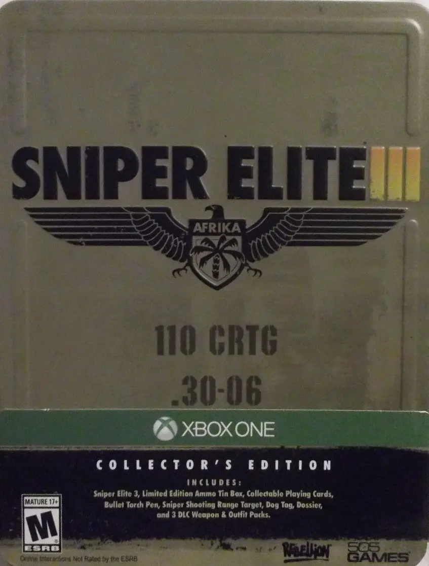 Capa de Sniper Elite III [Collector's Edition]