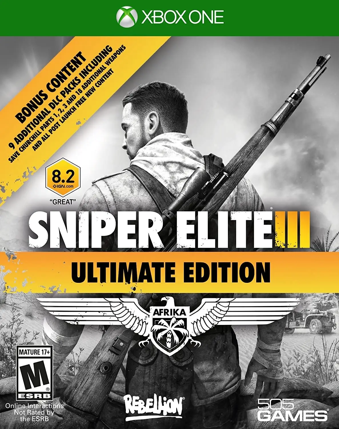 Capa de Sniper Elite III - Ultimate Edition