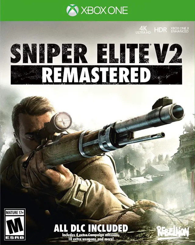 Capa de Sniper Elite V2 Remastered