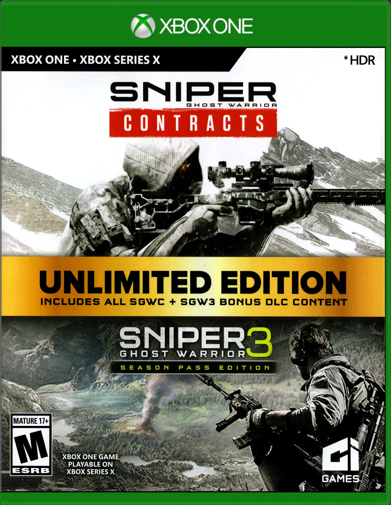Capa de Sniper Ghost Warrior Contracts / 3 [Unlimited Edition]