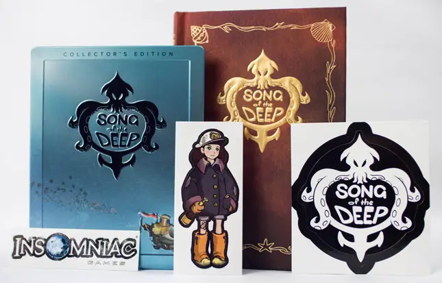 Capa de Song of the Deep Collector's Edition