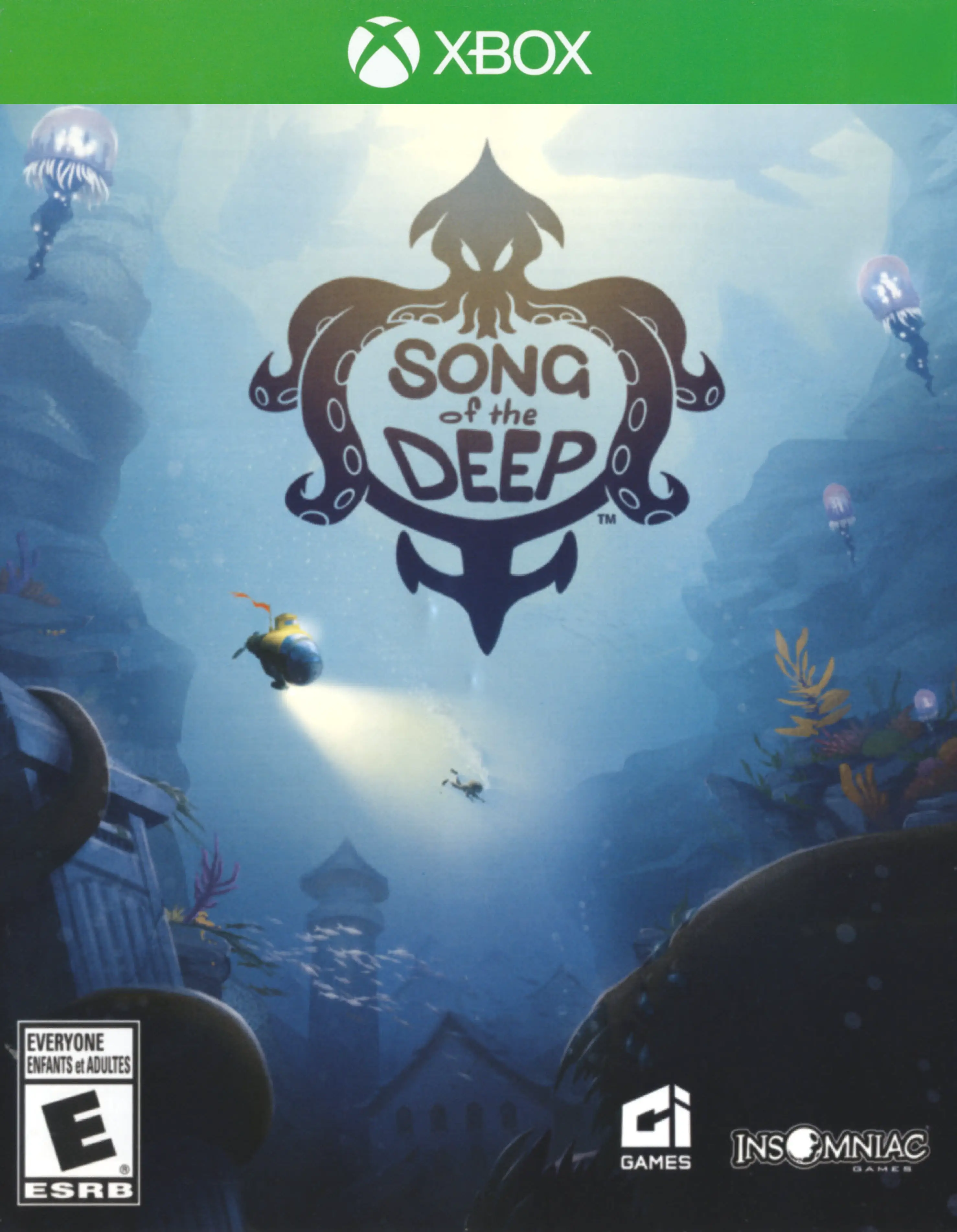 Capa de Song of the Deep