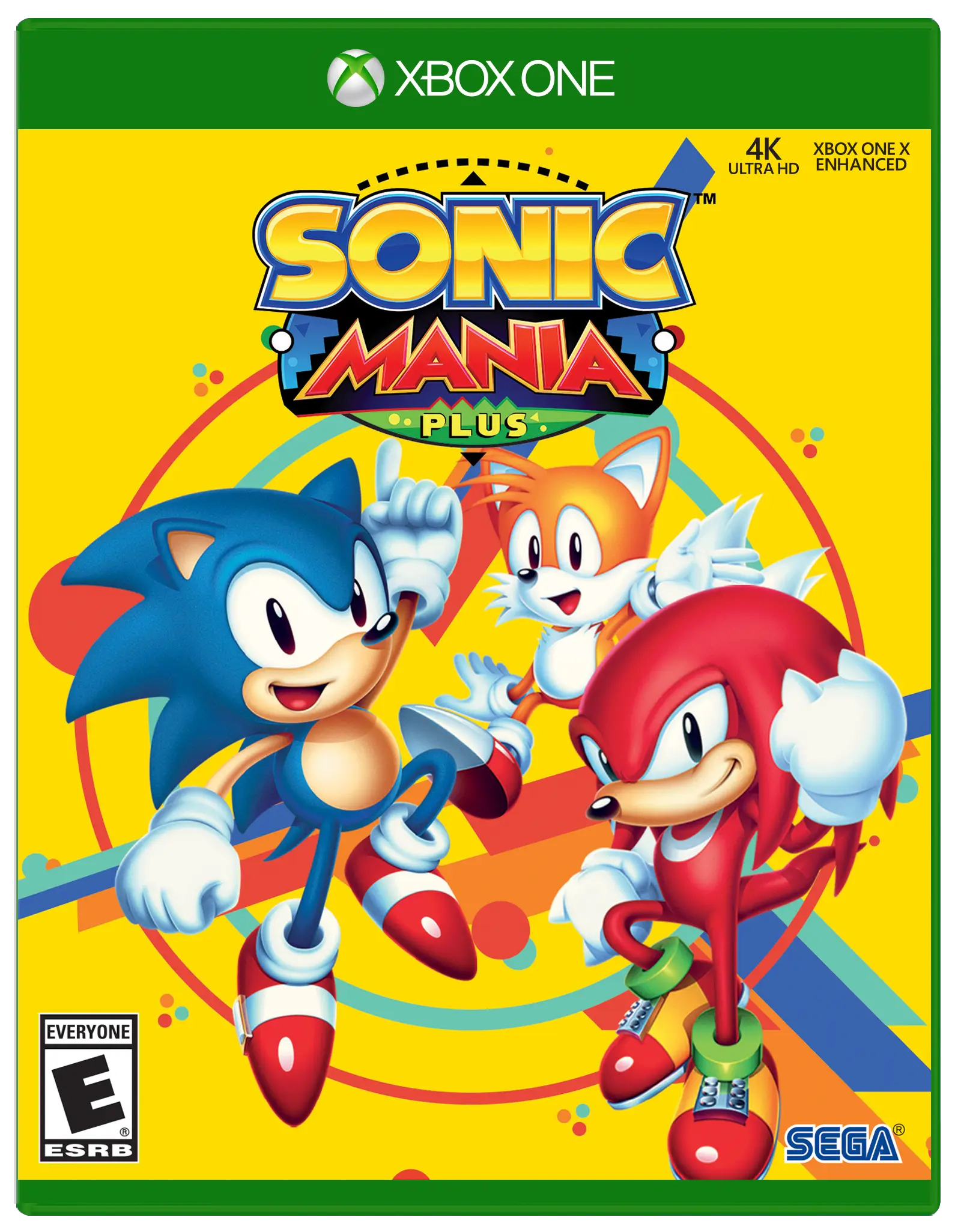 Capa de Sonic Mania Plus