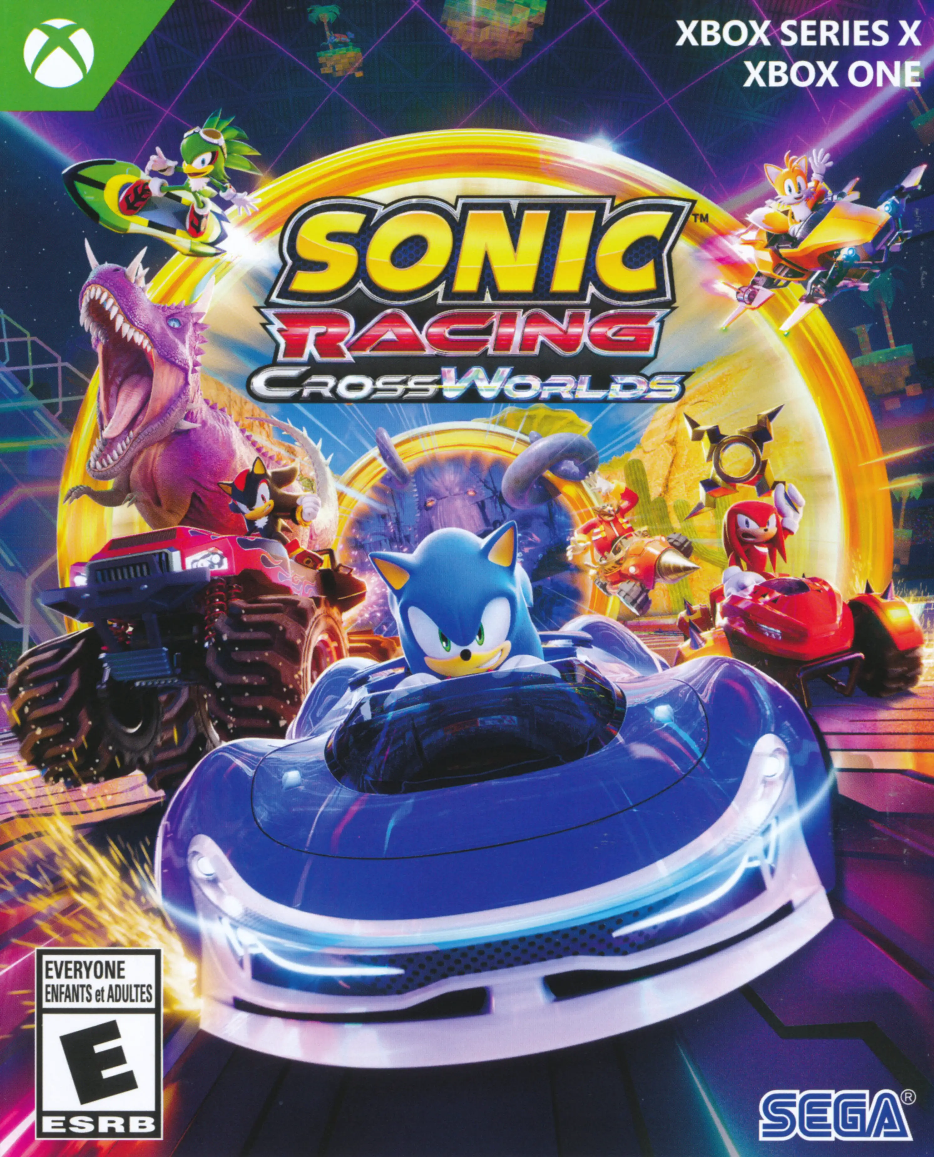 Capa de Sonic Racing: CrossWorlds