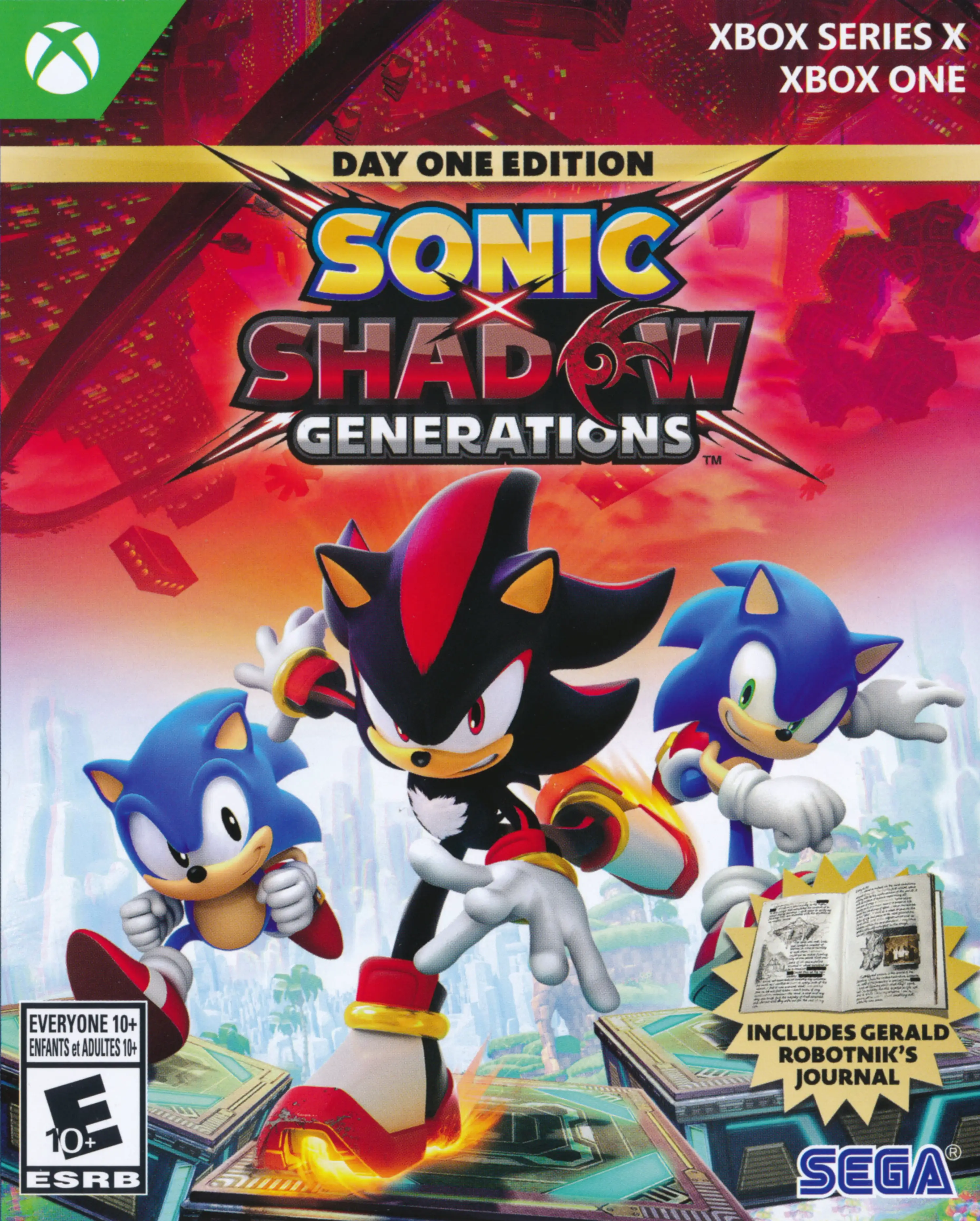 Capa de Sonic X Shadow Generations [Day One Edition]