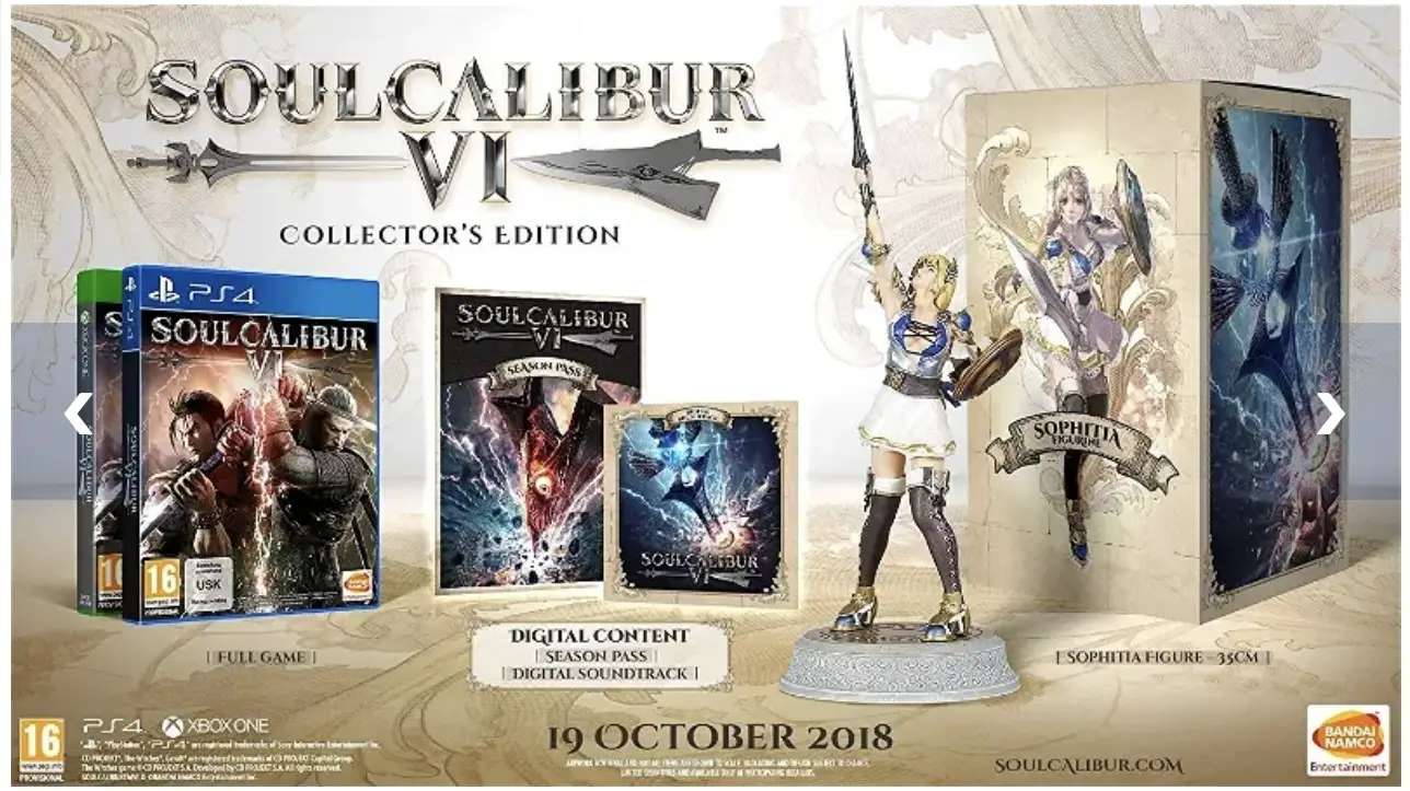 Capa de SoulCalibur VI [Collector's Edition]