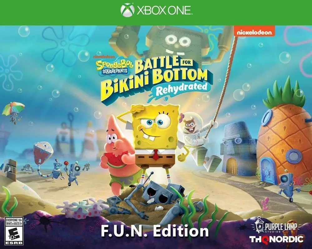 Capa de SpongeBob SquarePants: Battle for Bikini Bottom Rehydrated [F.U.N. Edition]