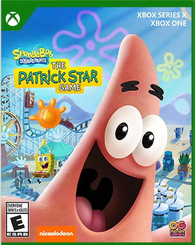 Capa de SpongeBob SquarePants: The Patrick Star Game