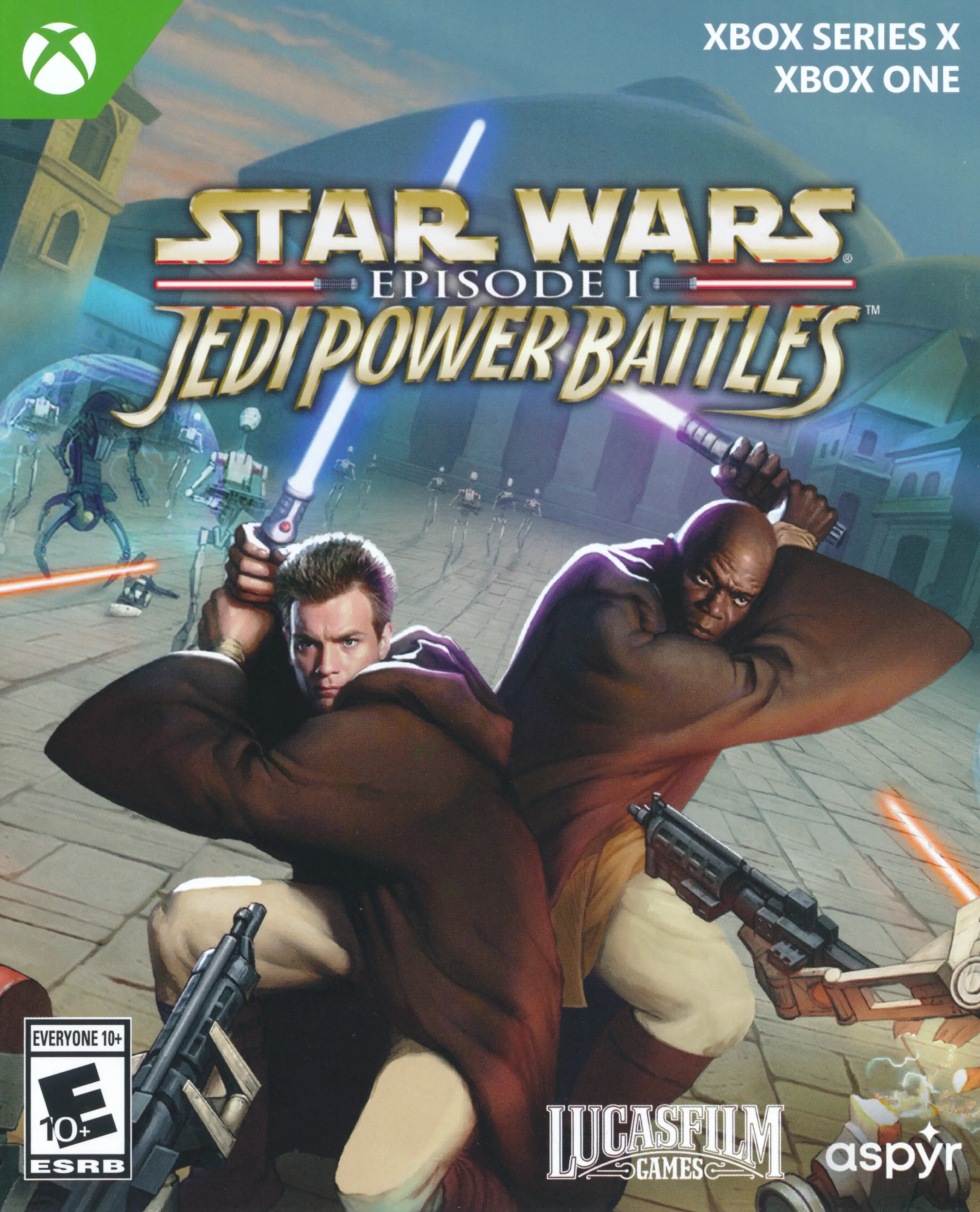 Capa de STAR WARS: Episode I: Jedi Power Battles