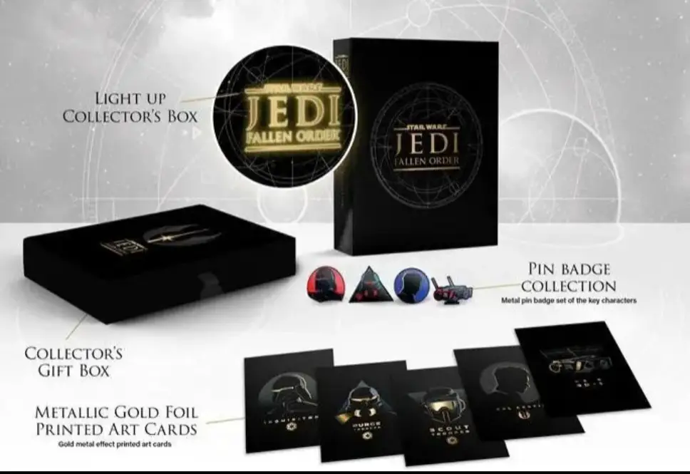 Capa de Star Wars Jedi: Fallen Order [Light Up Collector's Box]