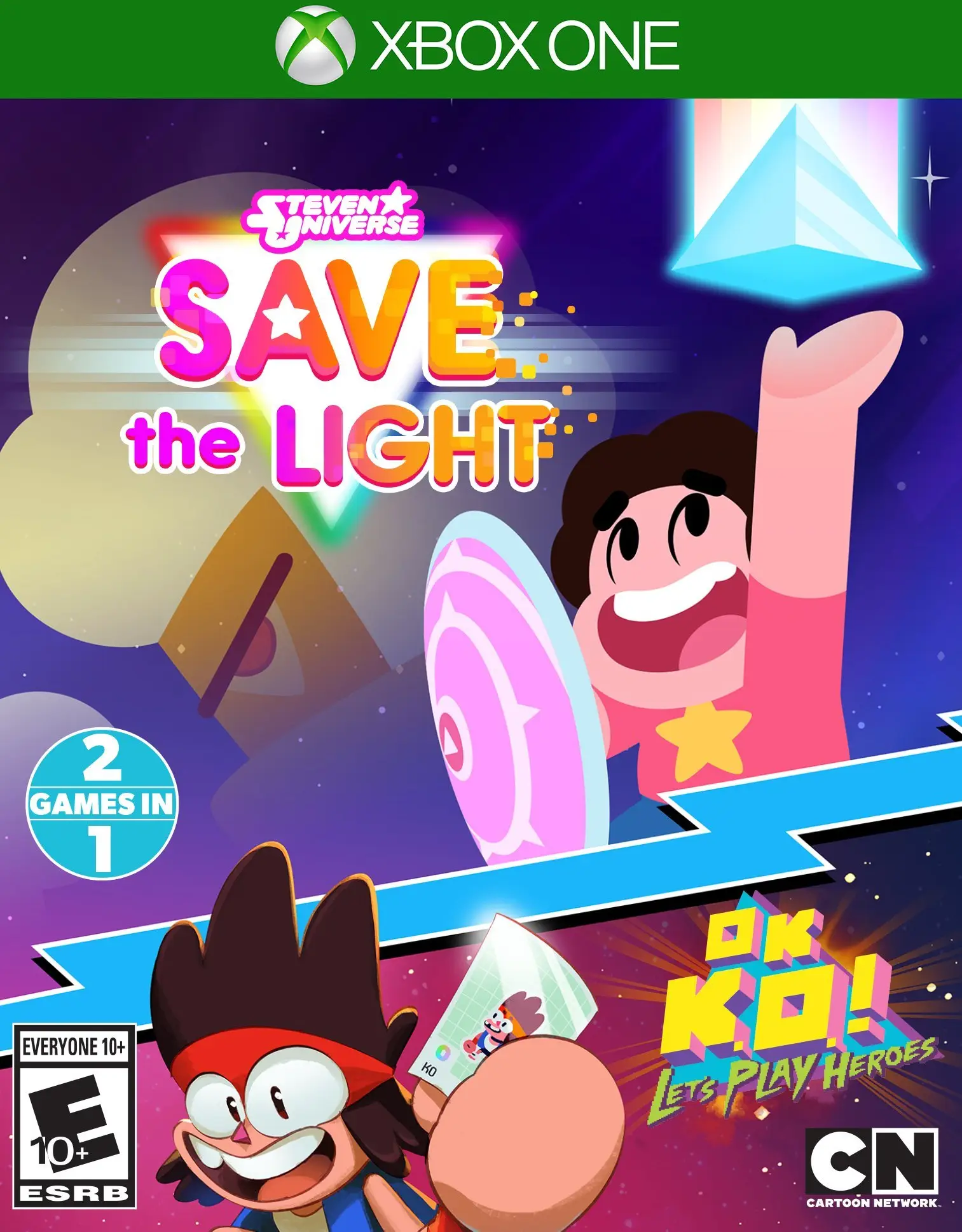Capa de Steven Universe: Save the Light / OK K.O.! Let's Play Heroes