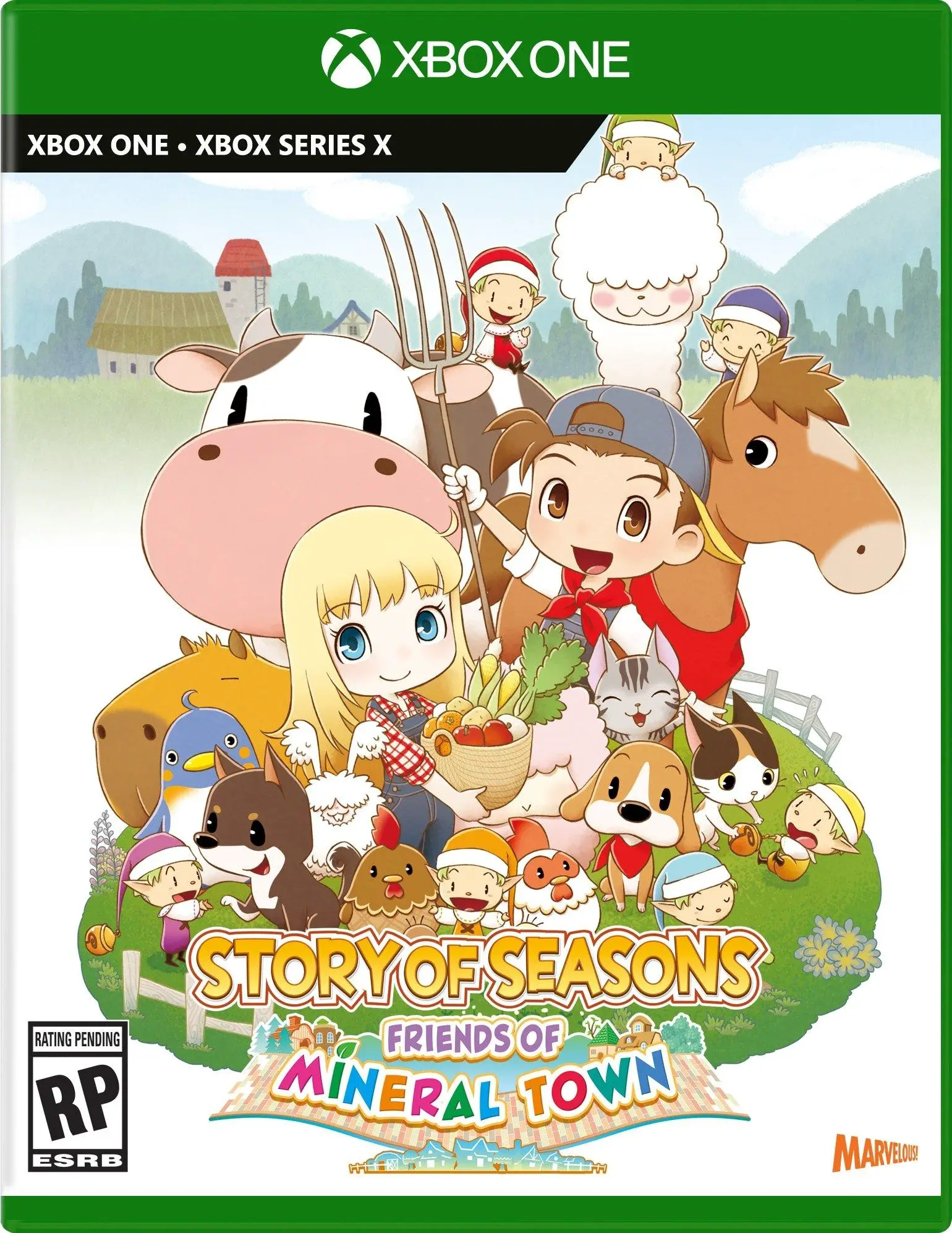 Capa de Story of Seasons: Friends of Mineral Town