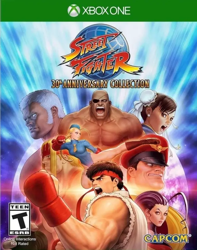 Capa de Street Fighter: 30th Anniversary Collection