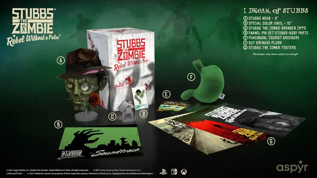 Capa de Stubbs the Zombie In Rebel Without a Pulse [Collectors Edition]