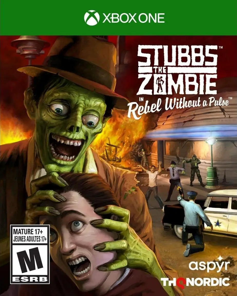 Capa de Stubbs the Zombie in Rebel Without a Pulse
