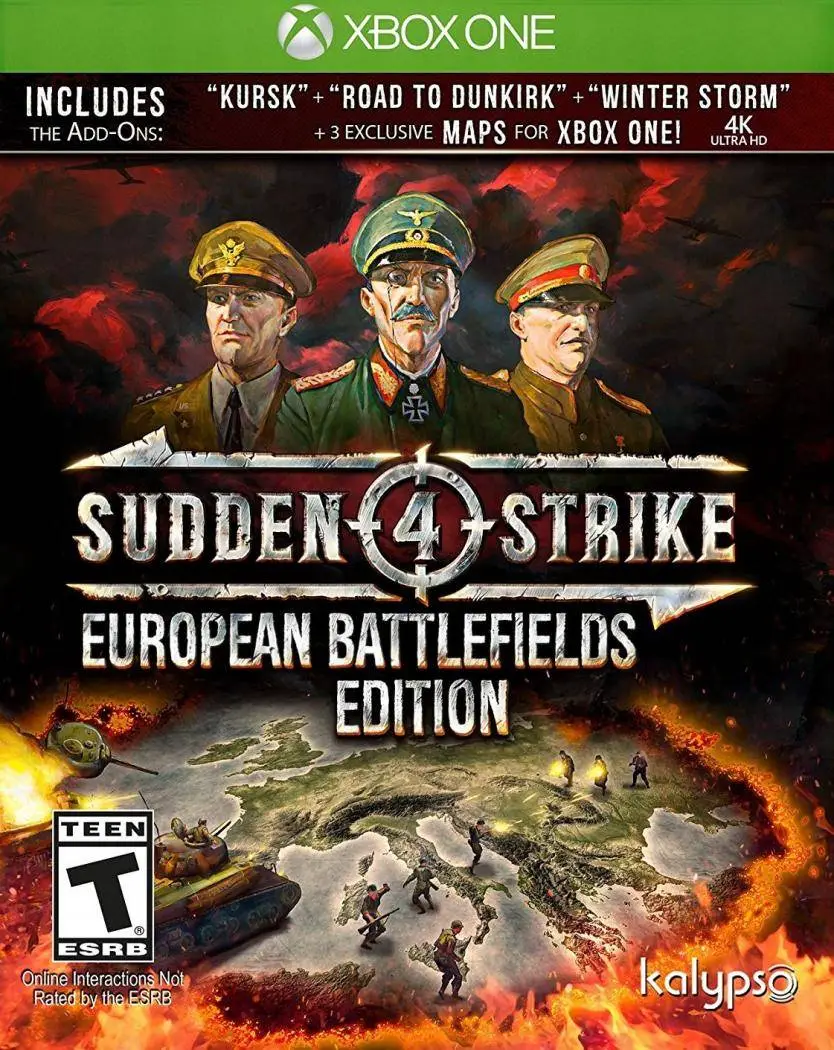 Capa de Sudden Strike 4: European Battlefields Edition