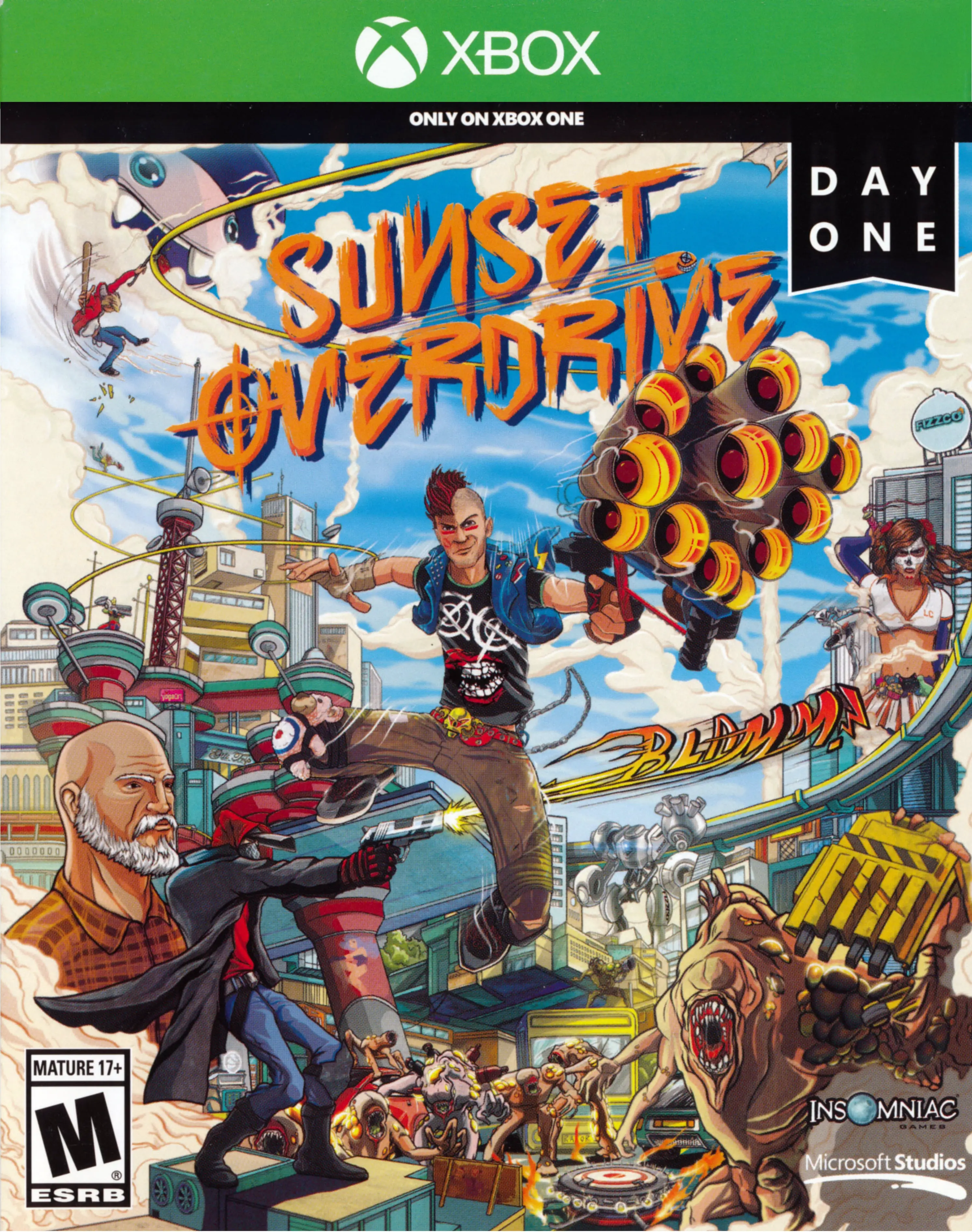 Capa de Sunset Overdrive [Day One]