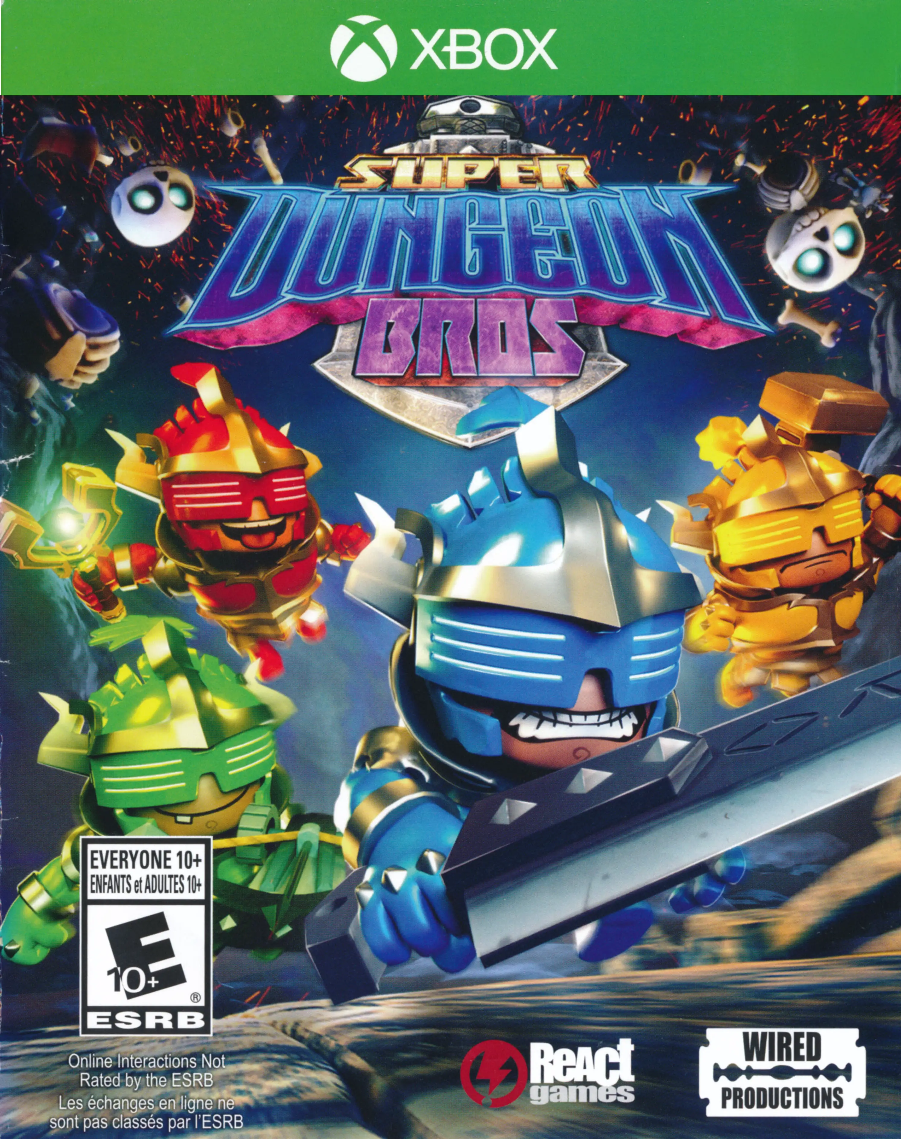 Capa de Super Dungeon Bros