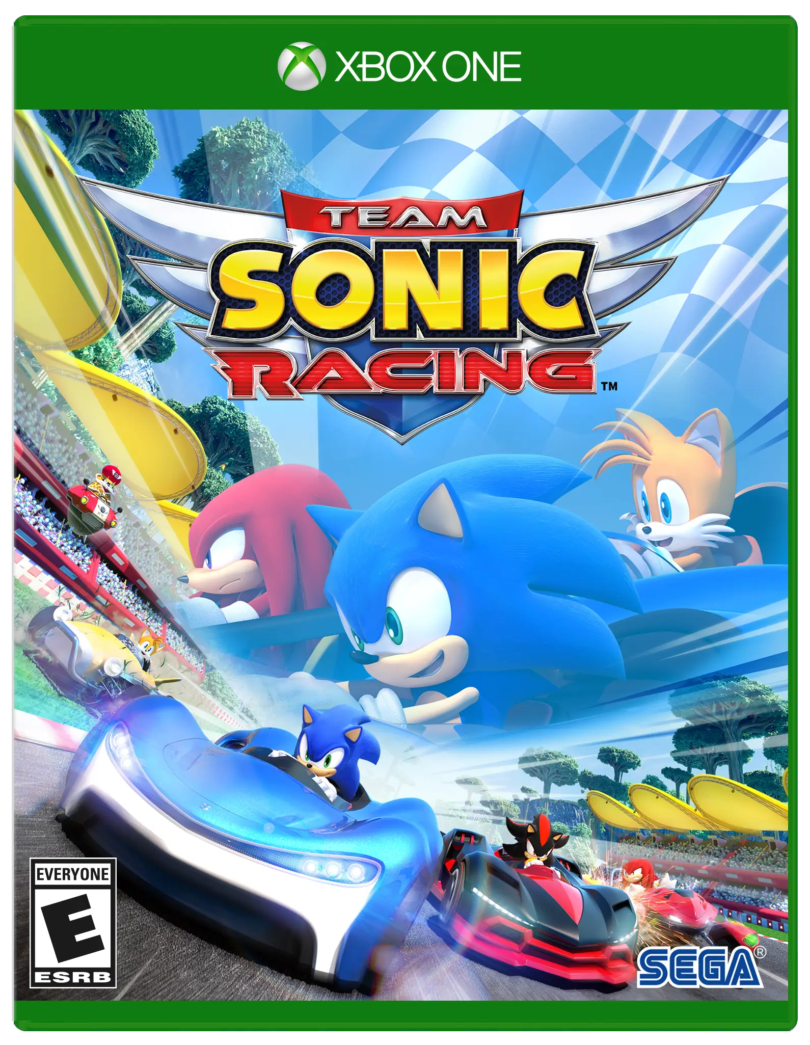 Capa de Team Sonic Racing