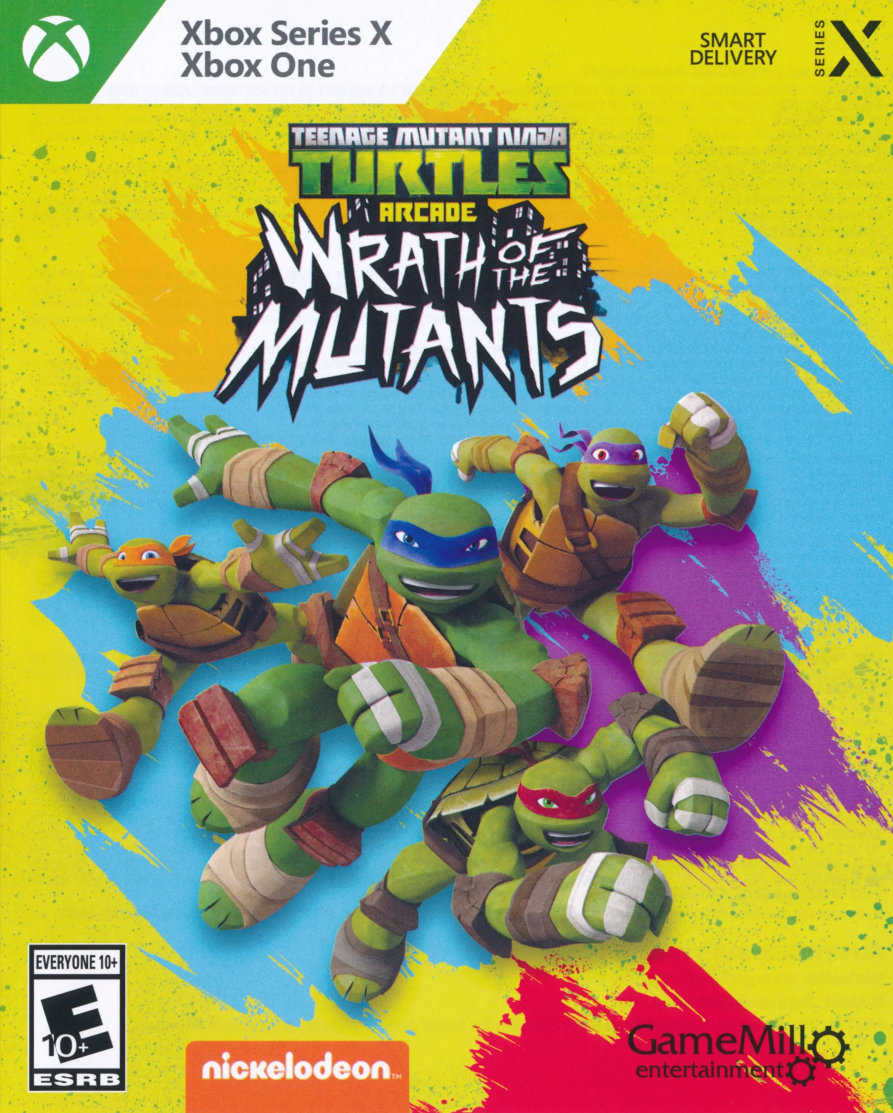 Capa de Teenage Mutant Ninja Turtles Arcade: Wrath of the Mutants