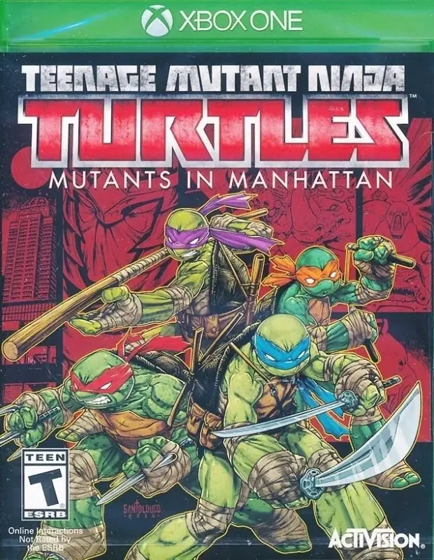 Capa de Teenage Mutant Ninja Turtles: Mutants in Manhattan