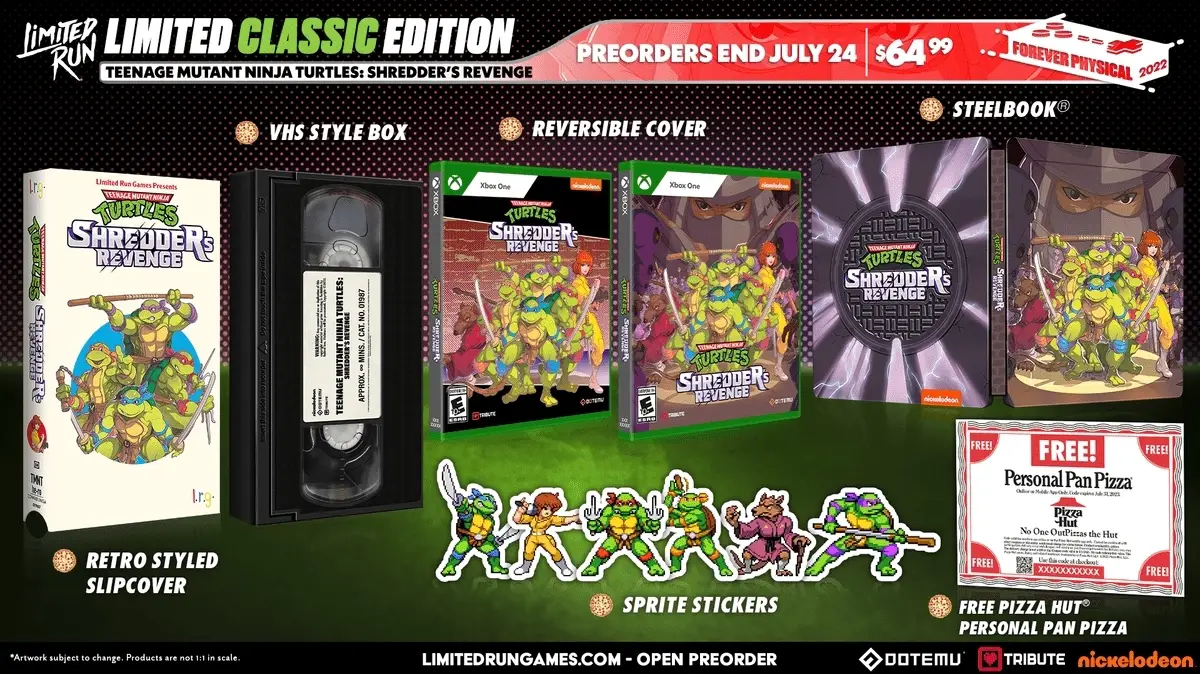 Capa de Teenage Mutant Ninja Turtles: Shredder's Revenge [Classic Edition]