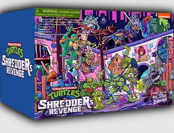 Capa de Teenage Mutant Ninja Turtles Shredder’s Revenge Radical Edition