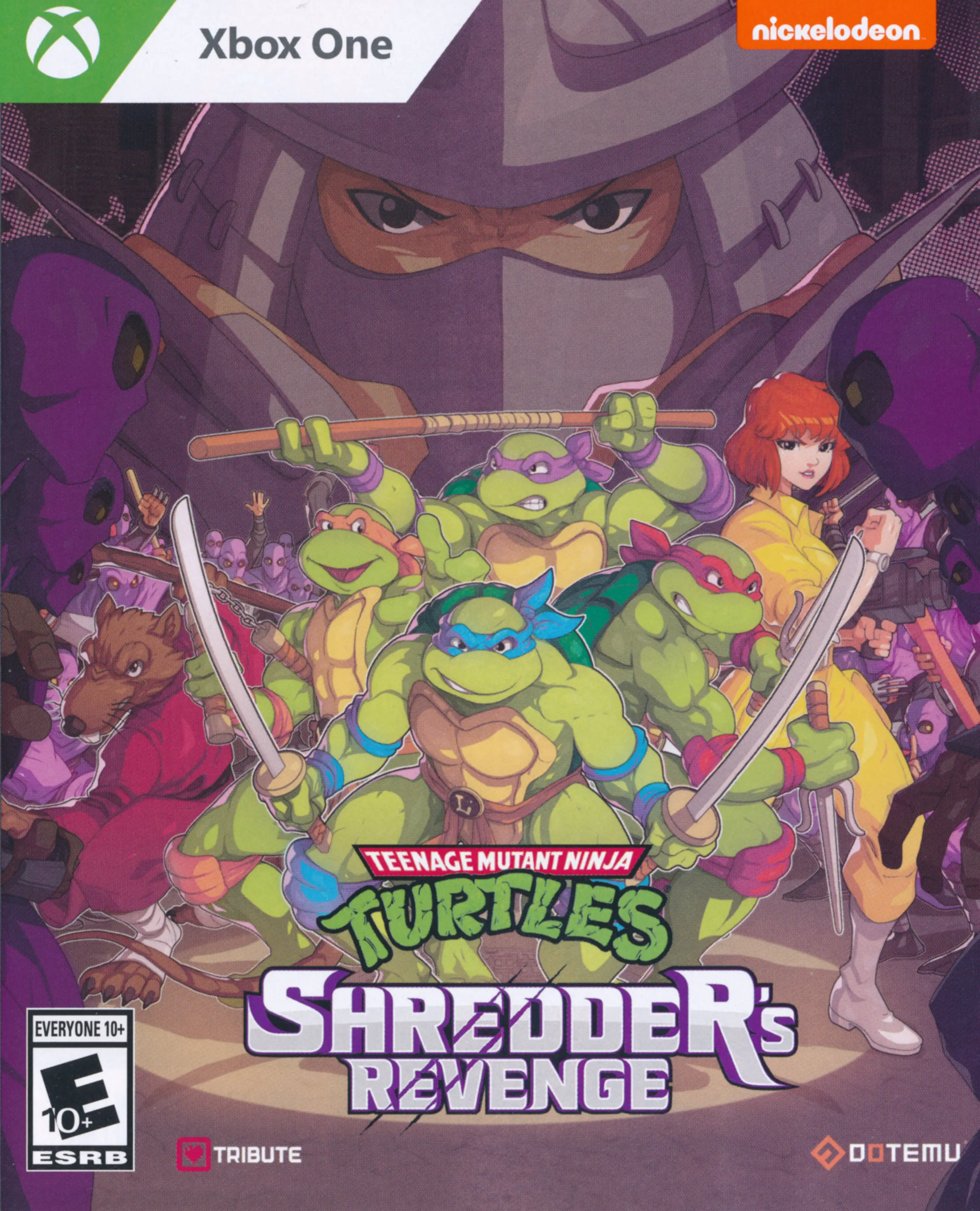 Capa de Teenage Mutant Ninja Turtles: Shredder's Revenge