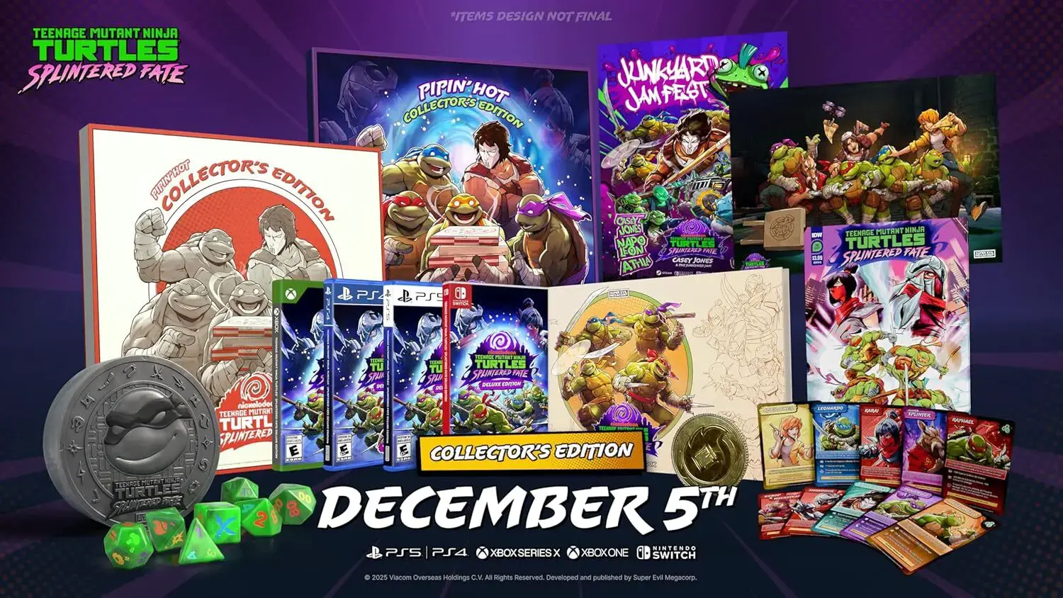 Capa de Teenage Mutant Ninja Turtles: Splintered Fate [Collector’s Edition]