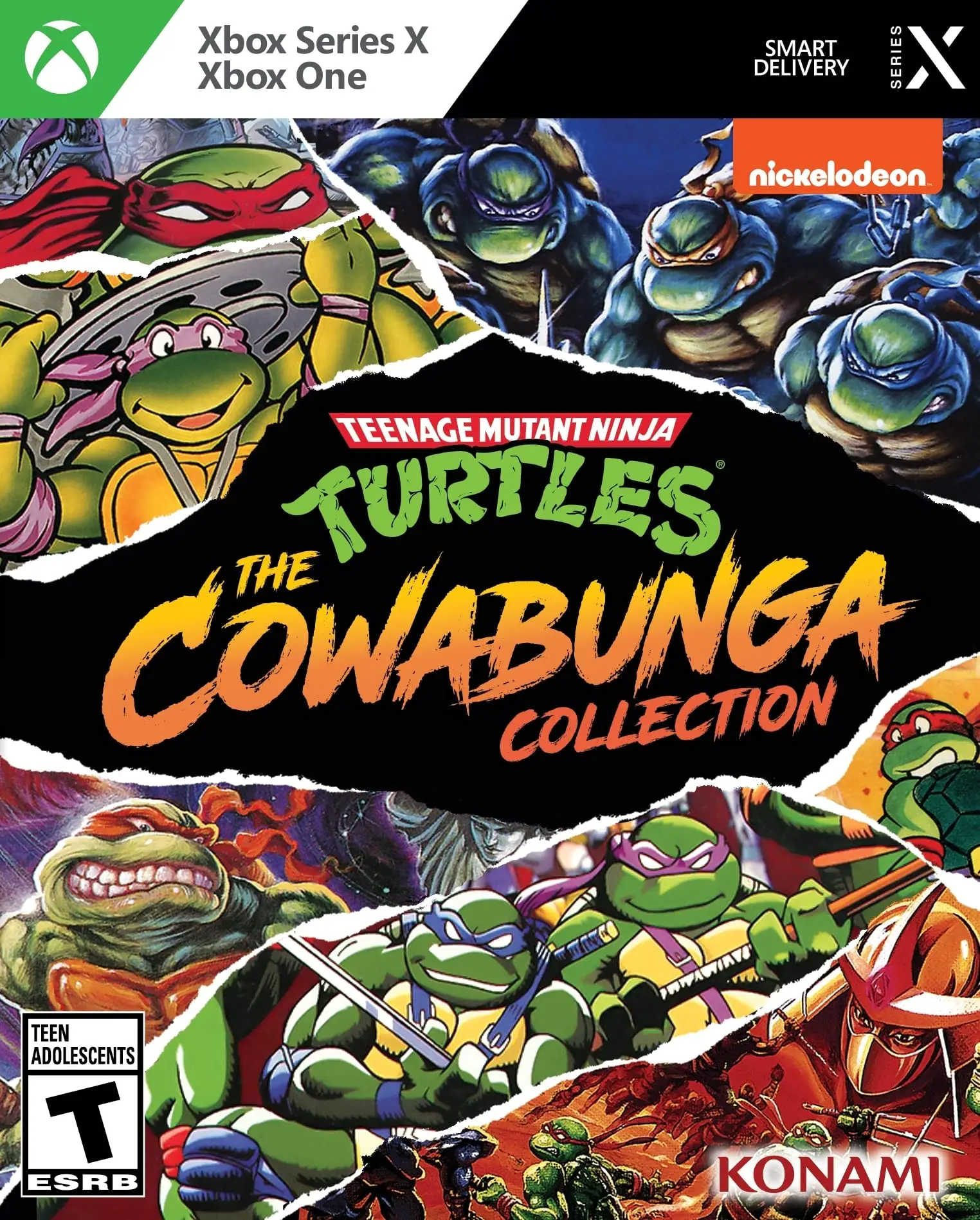 Capa de Teenage Mutant Ninja Turtles: The Cowabunga Collection