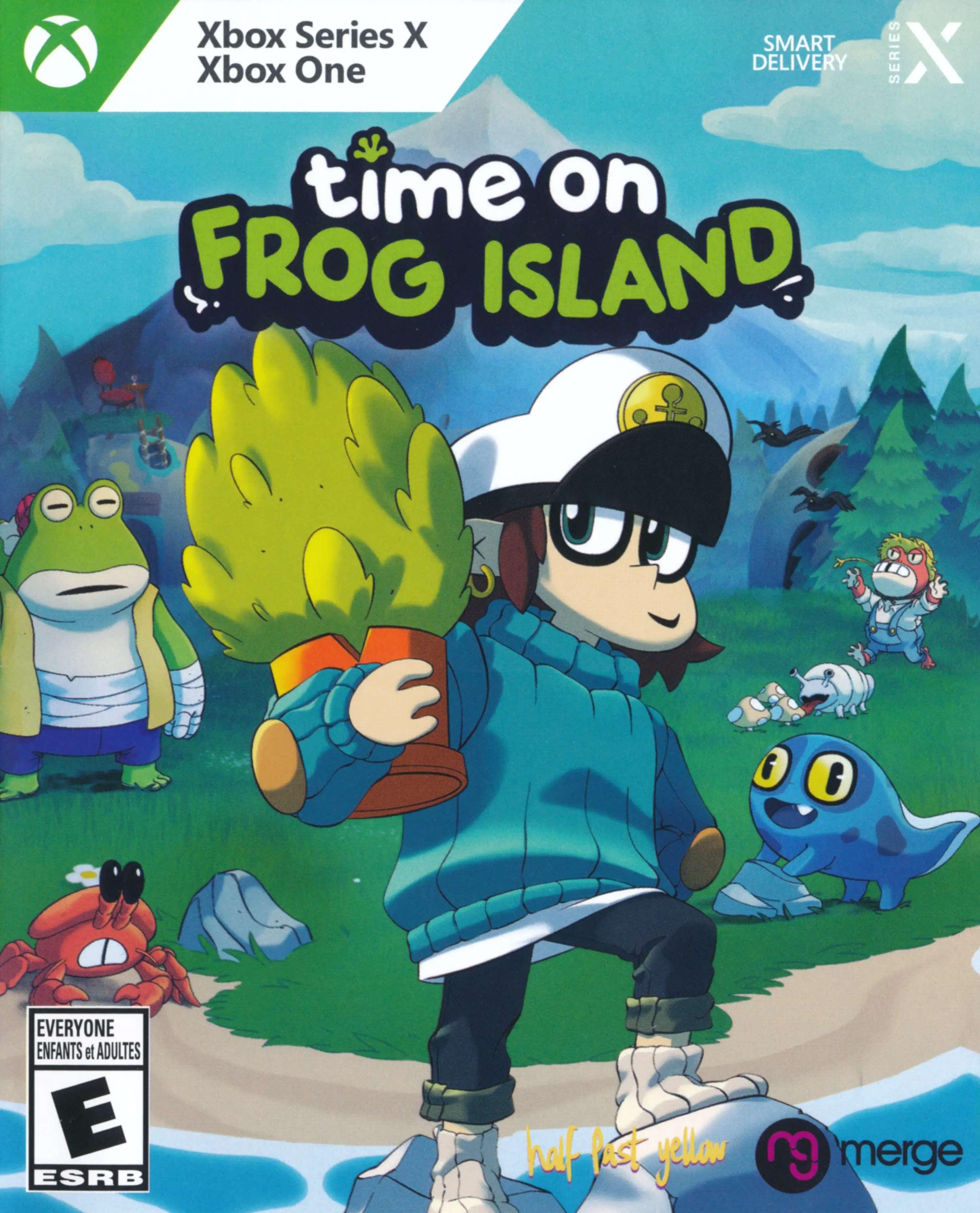 Capa de Time on Frog Island